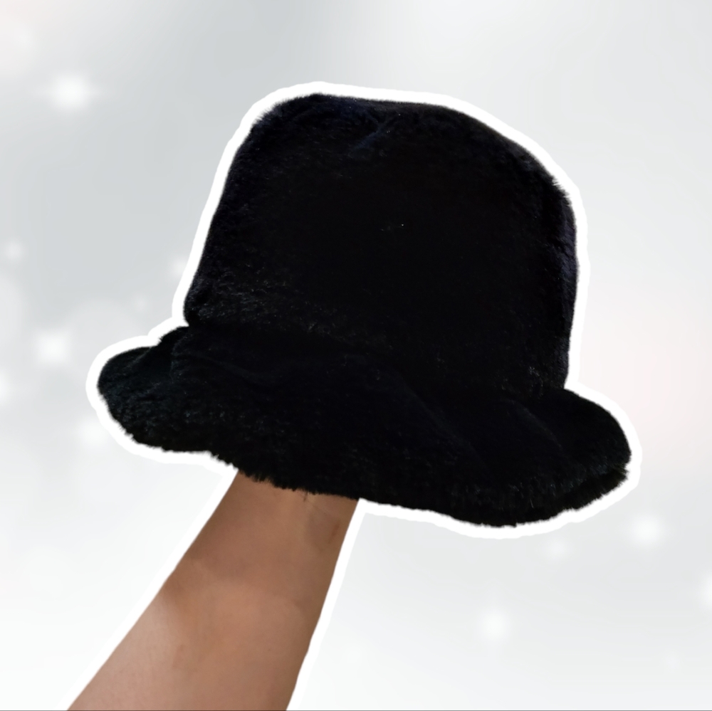 K Accessories One Size Faux Fur Fluffy Bucket Hat